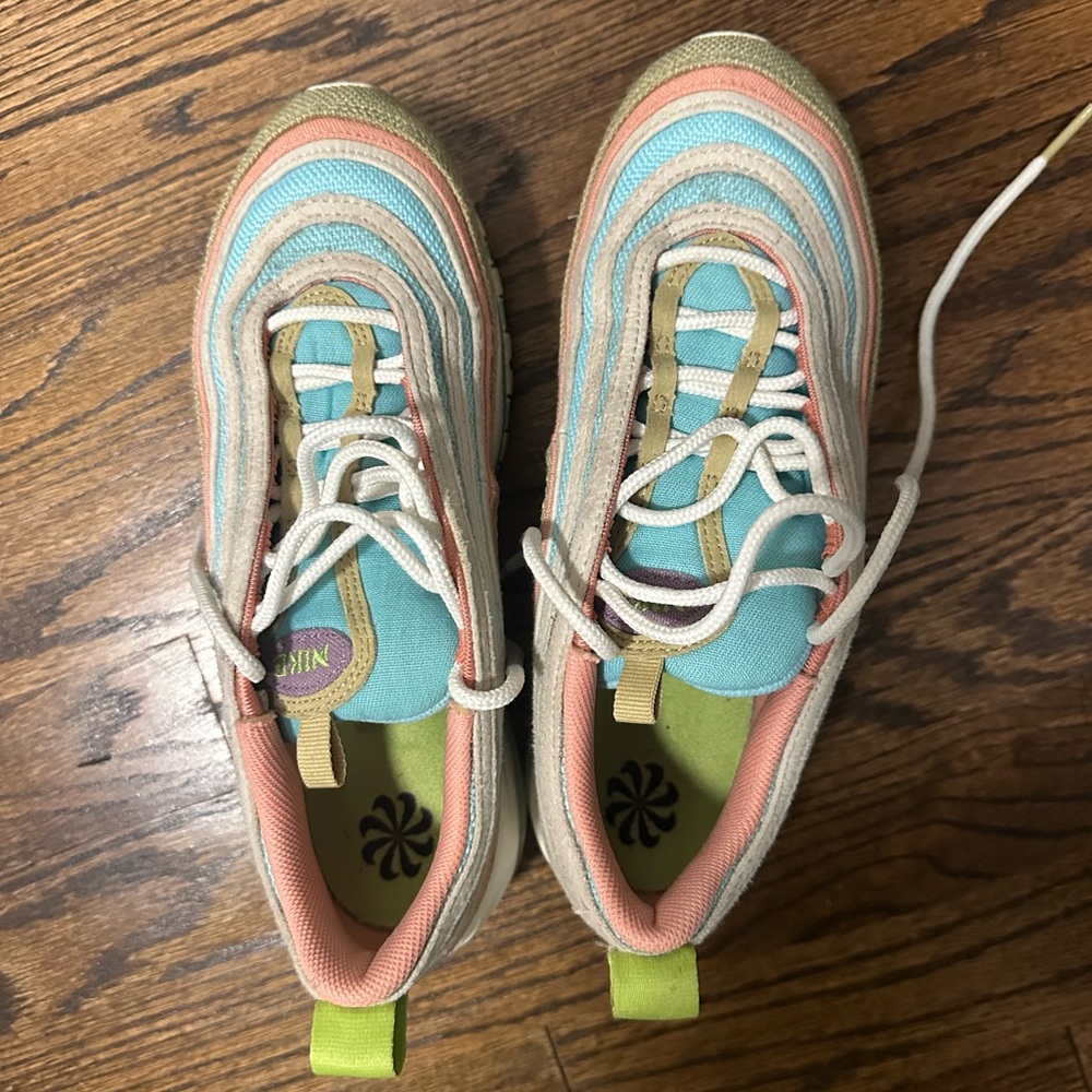 Nike Kids Sneakers - Blue, Pink, Tan